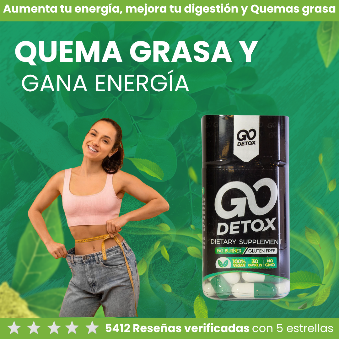 Go detox Capsulas - Invierte en tu salud 🧬